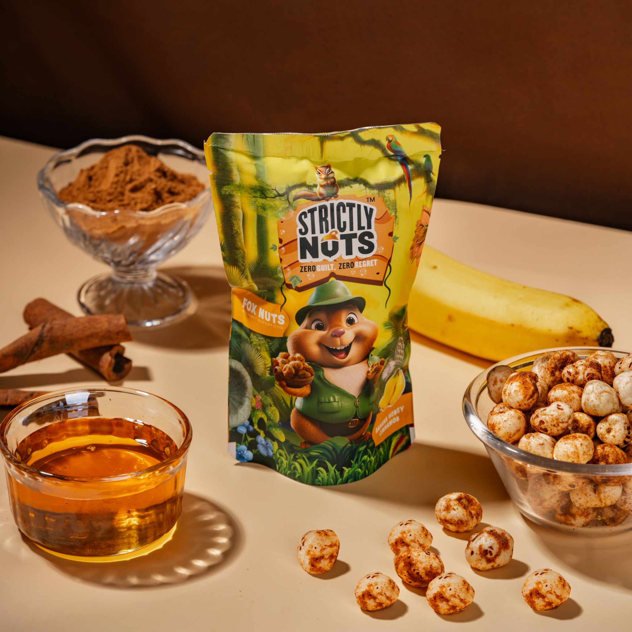 Banana Honey Cinnamon, 10g - Box of 8 Product View